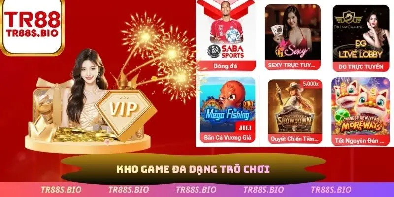 Kho game đa dạng trò chơi