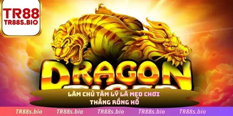Làm chủ tâm lý là mẹo chơi thắng Rồng Hổ